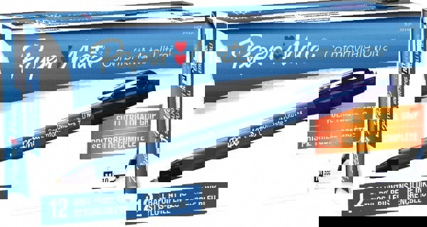 Retractable Pen: 1 mm Tip, Blue Ink